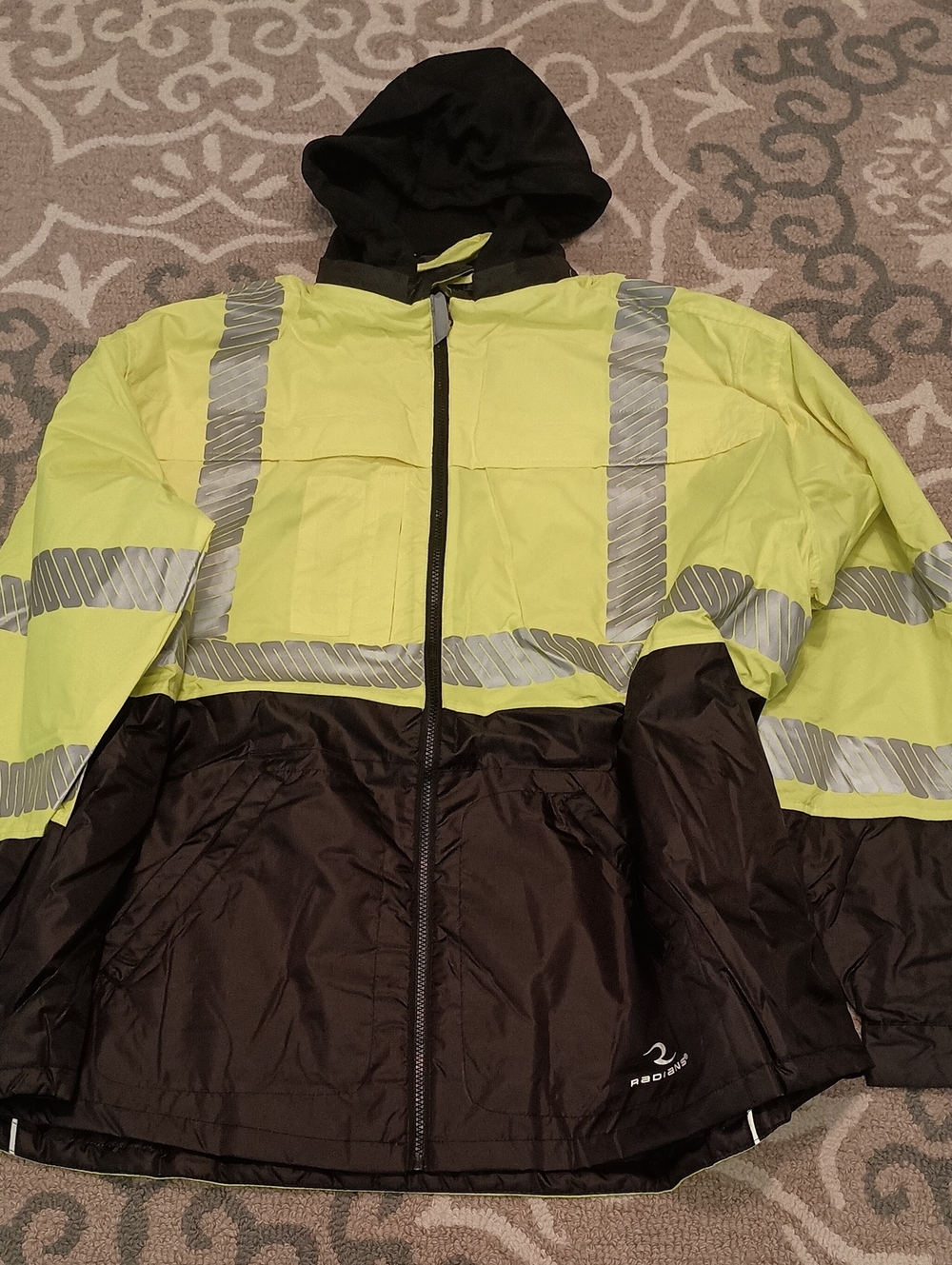 Radwear Reversible High-Visibility Safety Wind Jacket -JS04 New